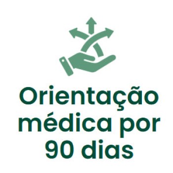 Orientação médica por 90 dias