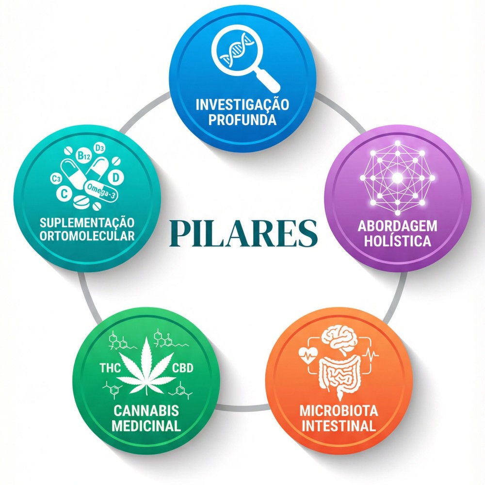 Os 5 Pilares da Nossa Abordagem Integrativa