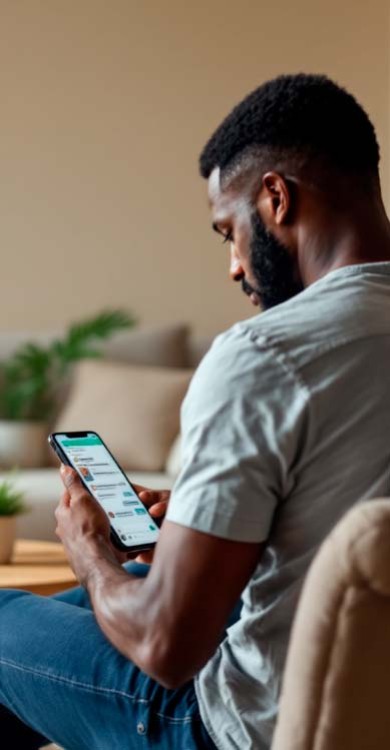 Receba os documentos e orientações